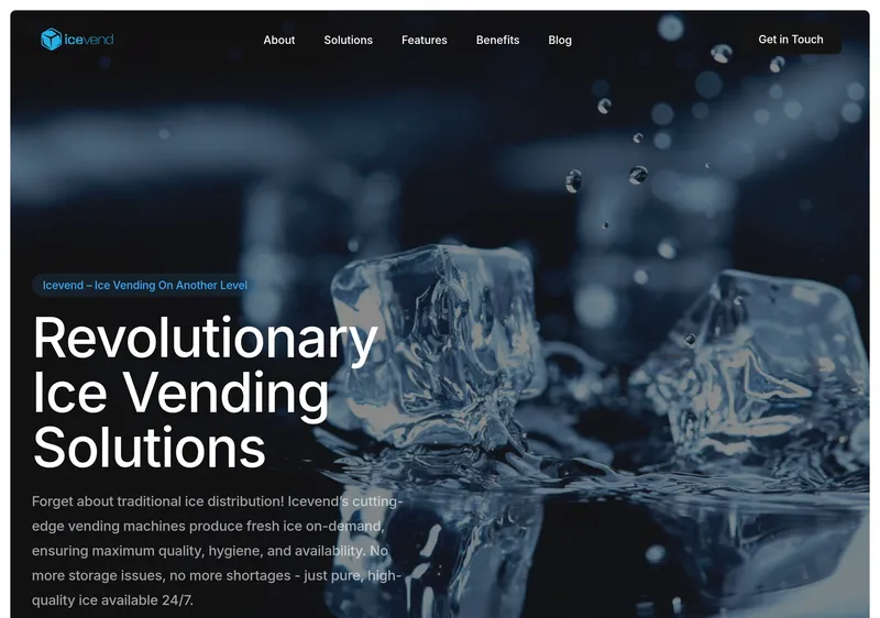 icevend.pl — strona wizytówka